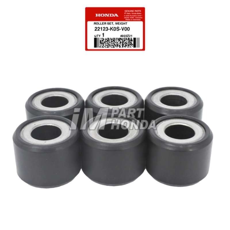 Conjunto De Rolos/VARIO 160-PCX-ADV-STYLO 2021 2022 2023 2024 K0S ORIGINAL