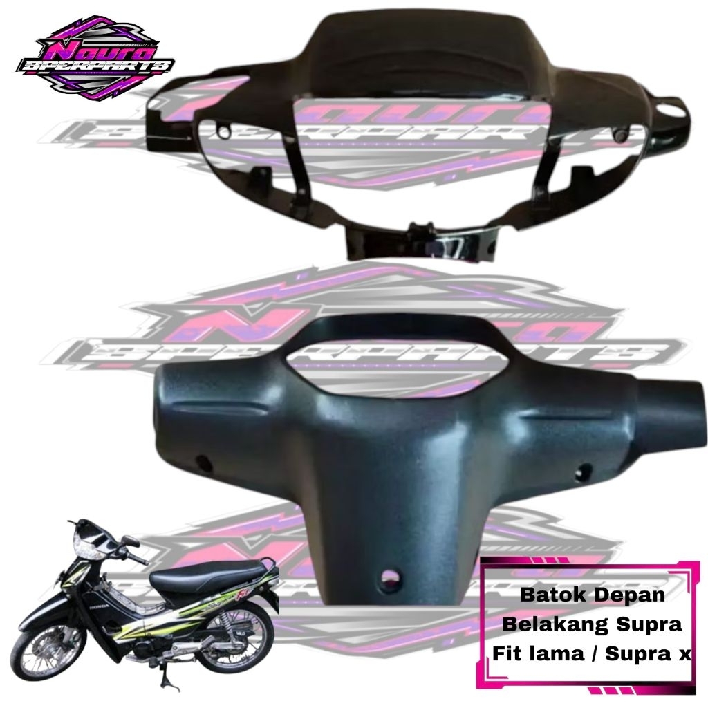 Capa De Cabeça Dianteira E Traseira Para Old Supra fit/x Black Color
