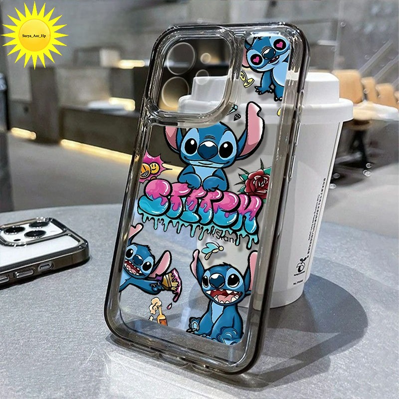 C4rtoon Disn3y Lilo Stitch Capa Macia Fofa Para Samsung A02 A02s A03 A03 Core A03s A04 A04e A04s A05 A05s A06 4g A10 A11