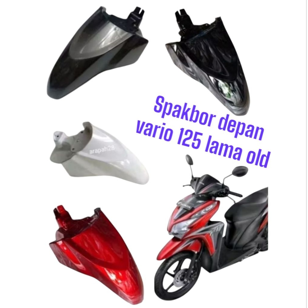 Fender Guarda-Lamas Dianteiro Vario 125 Antigo 2013 2014
