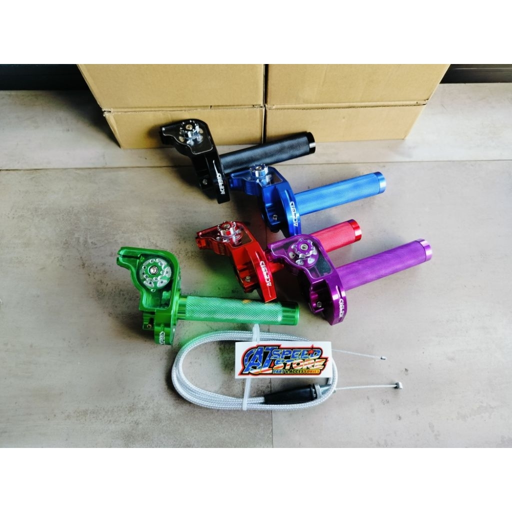 Gás SPONTAN ACERBIS V2 GEN 2 NINJA R RR RXKING FIZ FORCE 1 JUPITER MX KING SUPRA KARISMA UNIVERSAL