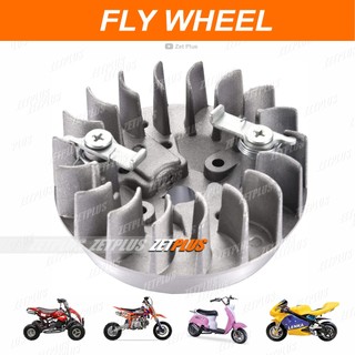 MESIN 50cc Ventilador Ímã/Polia De Volante Antiga E Nova Série mini Trilha GP atv minibike Bolso Máquina De Tração De 2 