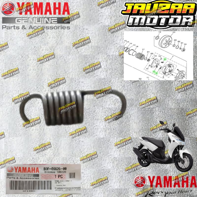 Mola De Embreagem Dupla Original Yamaha Lexi 125 B3F-E6626-00