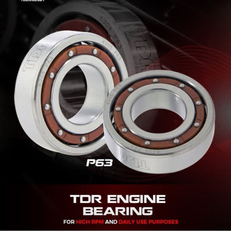 Pacote De Rolamento De Manivela FIZR FORCE FIZ TDR C4 TEFLON 6205 6304