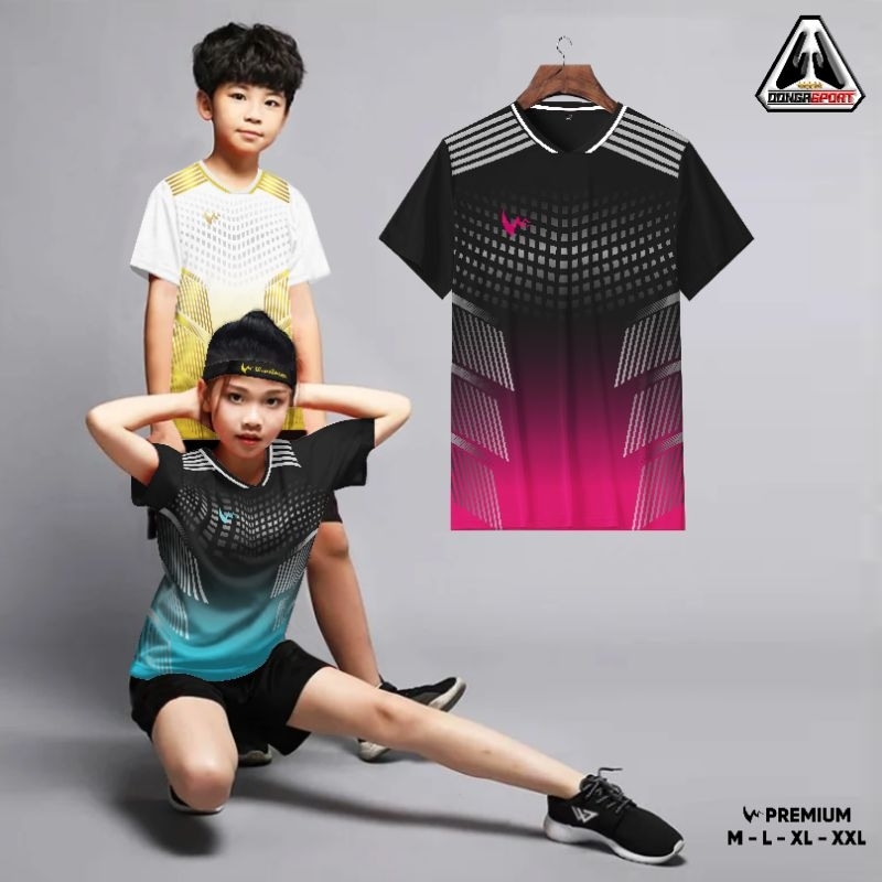 SAL-01 STING Roupas De Badminton Infantis Ternos Para Crianças Júnior Impressão