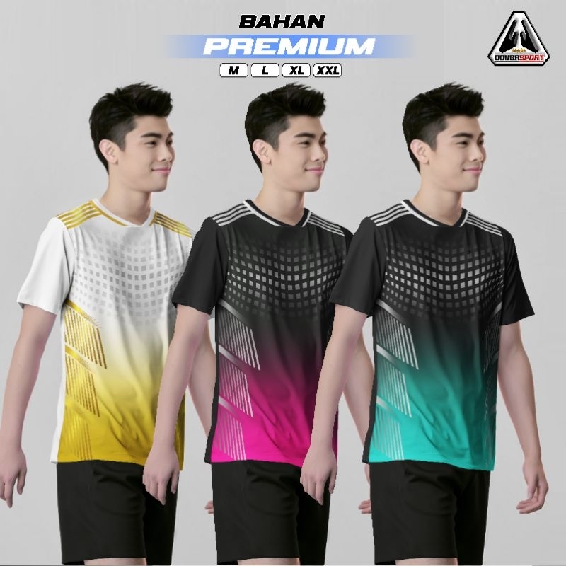 STL-25 Conjunto STING PREMIUM Adulto BADMINTON Terno Manga Estampado