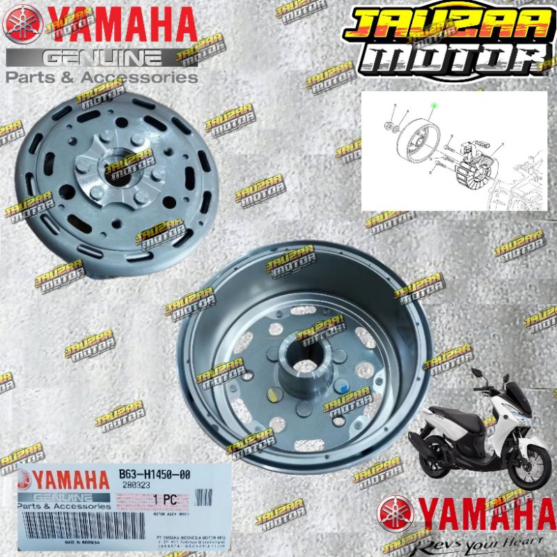 Ímã ORIGINAL YAMAHA AEROX 155 LEXI B63-H1450-00