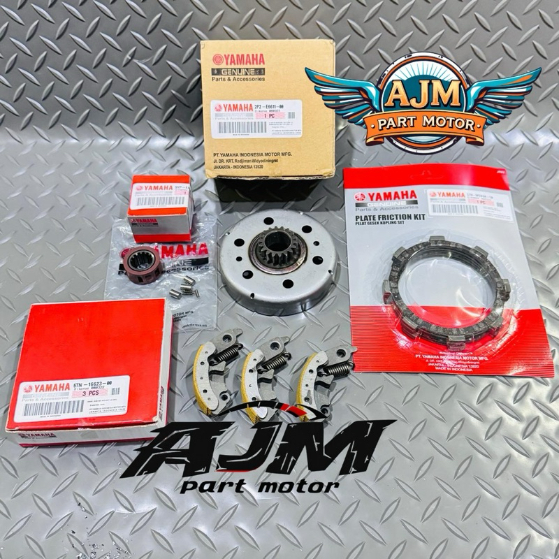 Pacote De Tigela De Embreagem 18T + ganda + Placa + Gaiola jupiter z old vega r lama Novo