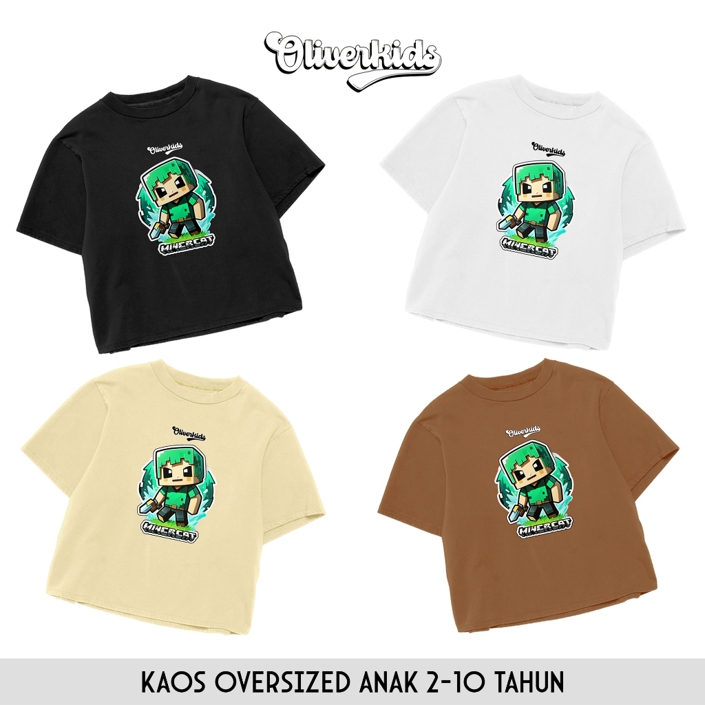 KATUN OLIVERKIDS – Camiseta Grande Para Crianças De 2 A 10 Anos , Algodão Penteado 24s , Manga Curta , Motivo Minerva