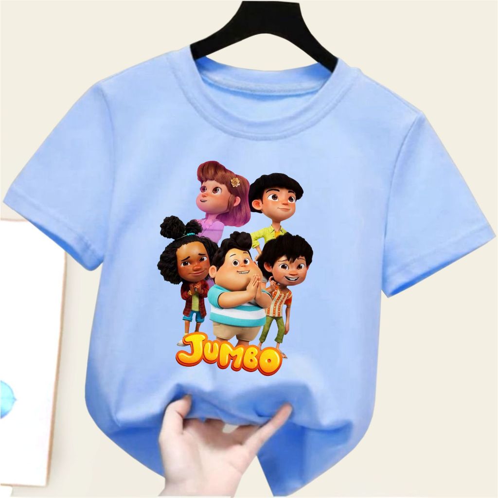Camiseta Jumbo De Personagem De Desenho Animado Para Crianças De 1 A 10 Anos , Material De Carteraria