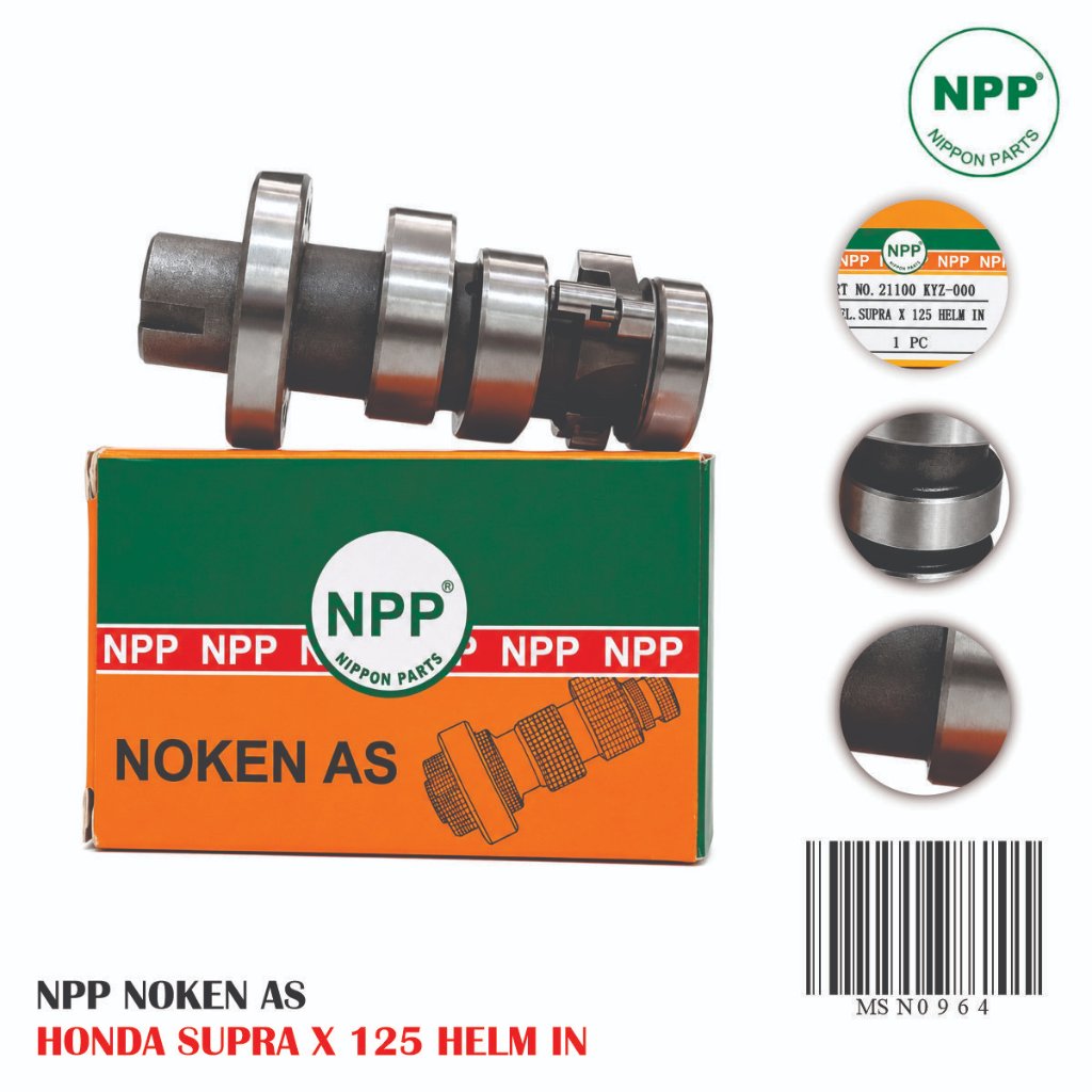 NPP Noken As Honda Supra X 125 Leme Em Lâmina Novo Como Motor Assy Da Árvore De Cames KYZ