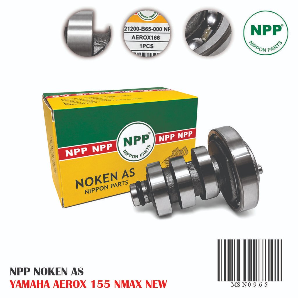 Conjunto De Eixo De Comando NPP Yamaha Aerox 155 Nmax Novo Como Motor Assy Da Árvore De Cames B65