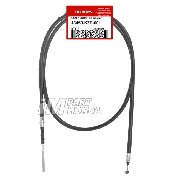 [43450-KZR-601] Cabo/Mangueira Do Freio Traseiro VARIO 125 FI TECHNO Lâmpada Antiga 2012 2013 2014 ORIGINAL