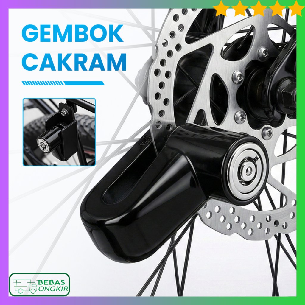 Cadeado De Disco Antirroubo Para Motocicletas E Bicicletas , Resistente Às Intempéries , Antiferrugem PENGACHENG GC20