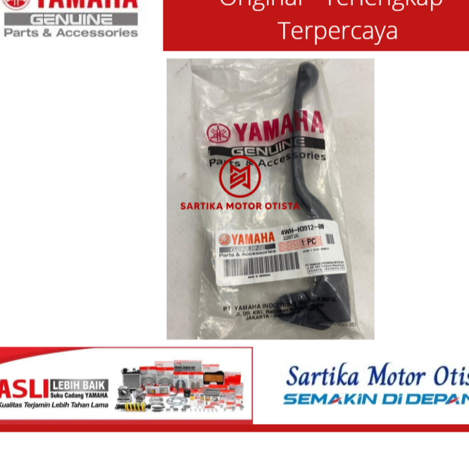 Punho De Embreagem Esquerda ORIGINAL F1ZR YAMAHA 4WH-H3912-00