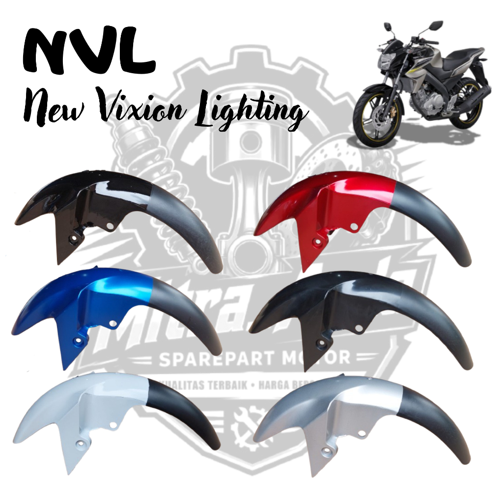 FENDER Para-Lama Dianteiro VIXION Novo NVL NVA MUDGER MATERIAL Grosso Exatamente ORIGINAL