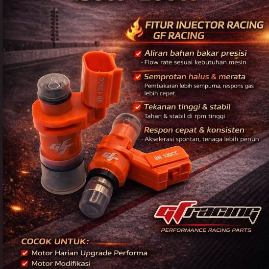 Injetor MIO-M3 J NMAX AEROX 155 LEXI 155 FINO 125 XEON Injeção GF RACING