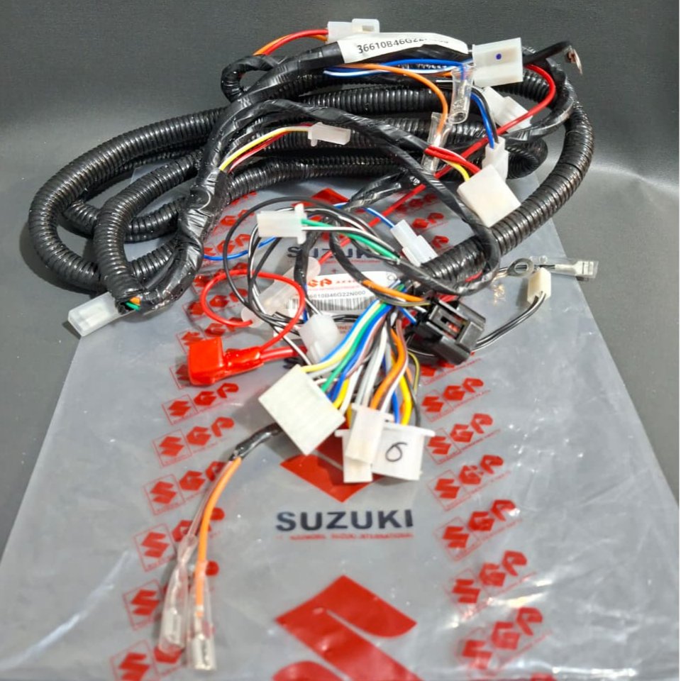 Conjunto De Cabos De Corpo Antigo SPIN 125 SUZUKI Completo De Chicote De Fio