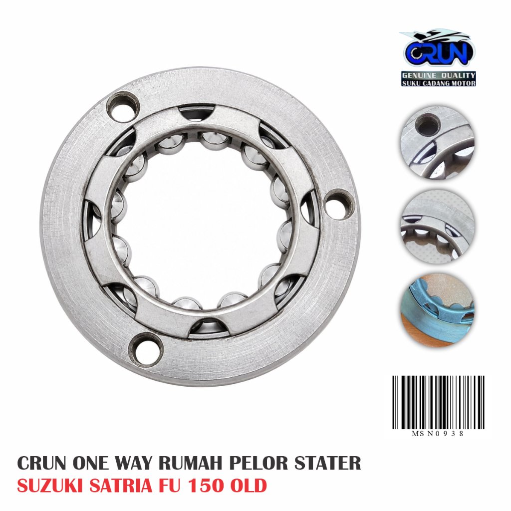 One Way Satria FU 150 Old Starter Assy Pelor House Para Motocicletas Suzuki Underbone
