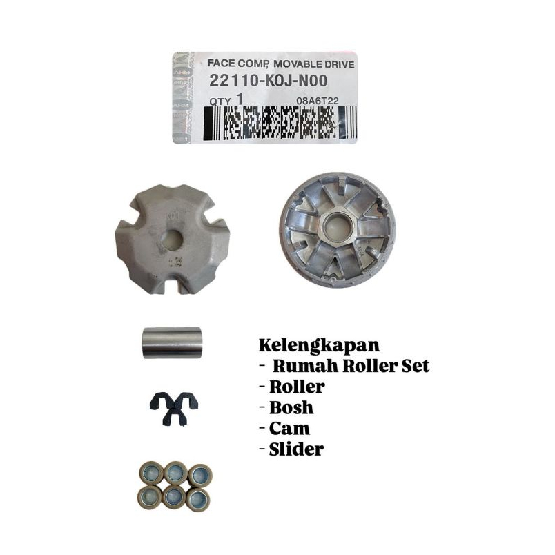 Roller House Loler Assy Set Genio Beat LED Novo Deluxe 2020 2021