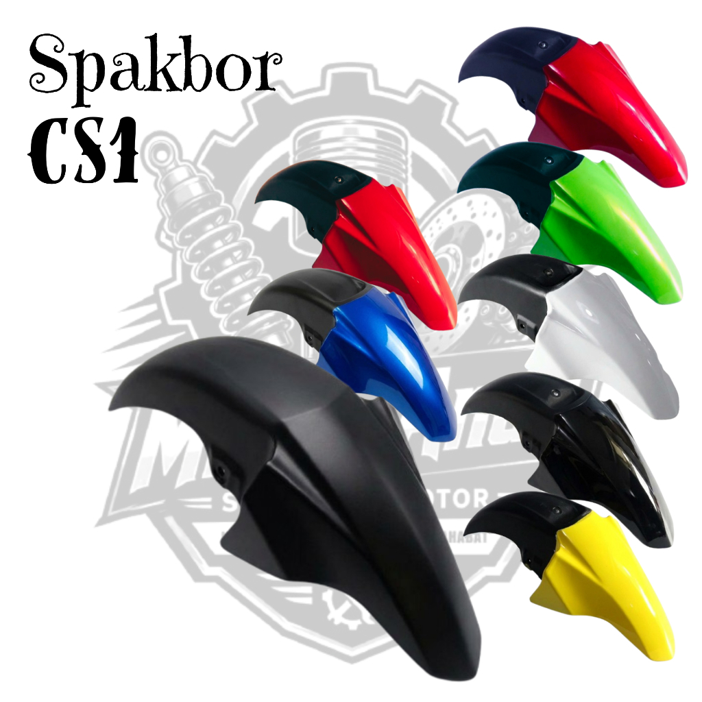 FENDER Para-Lama Dianteiro CS1 CS ONE PNP CB GL MP TIGER VIXION RX KING MATERIAL Grosso Tinta Brilhante Exatamente ORIGI