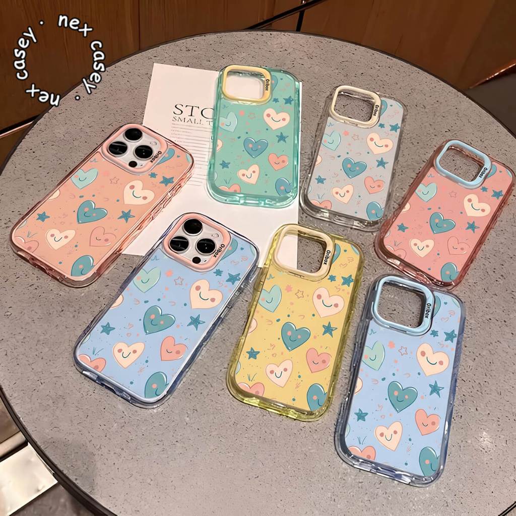 2 Em 1 Cores MACARON Caso LOVE STAR Para SAMSUNG A02 A02S A03 CORE A03S A04 A04E A05 A05S A06 A07 A10 A10S A11 A12 A13 A
