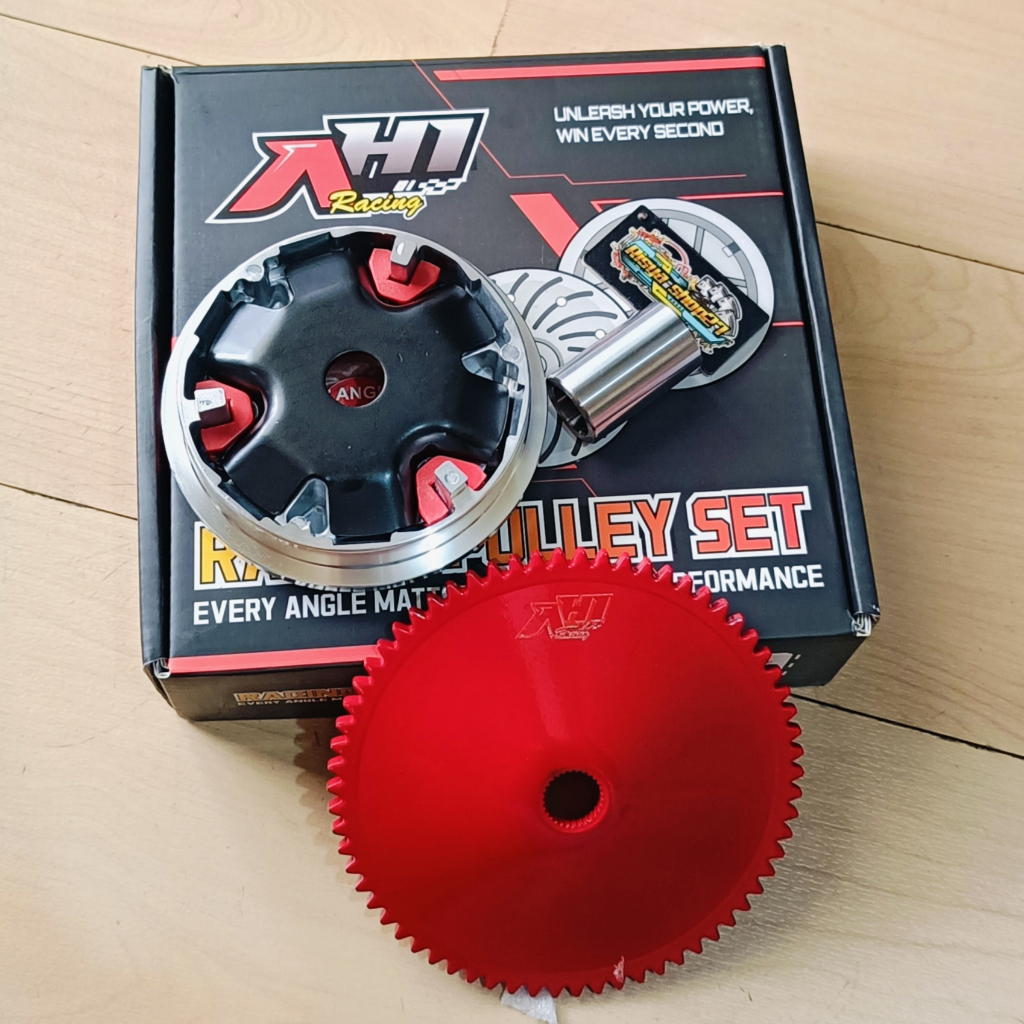 Pully Set Racing Ah1 Beat Scoopy Spacy Carburador 13.8 Graus