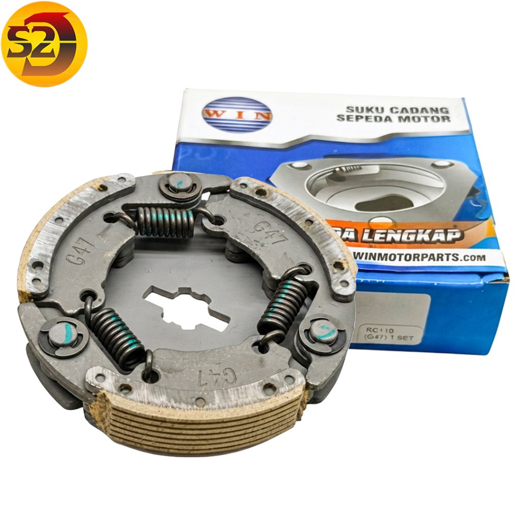WIN-Conjunto De Embreagem Dupla De Lona Automática RC 110 (G47)