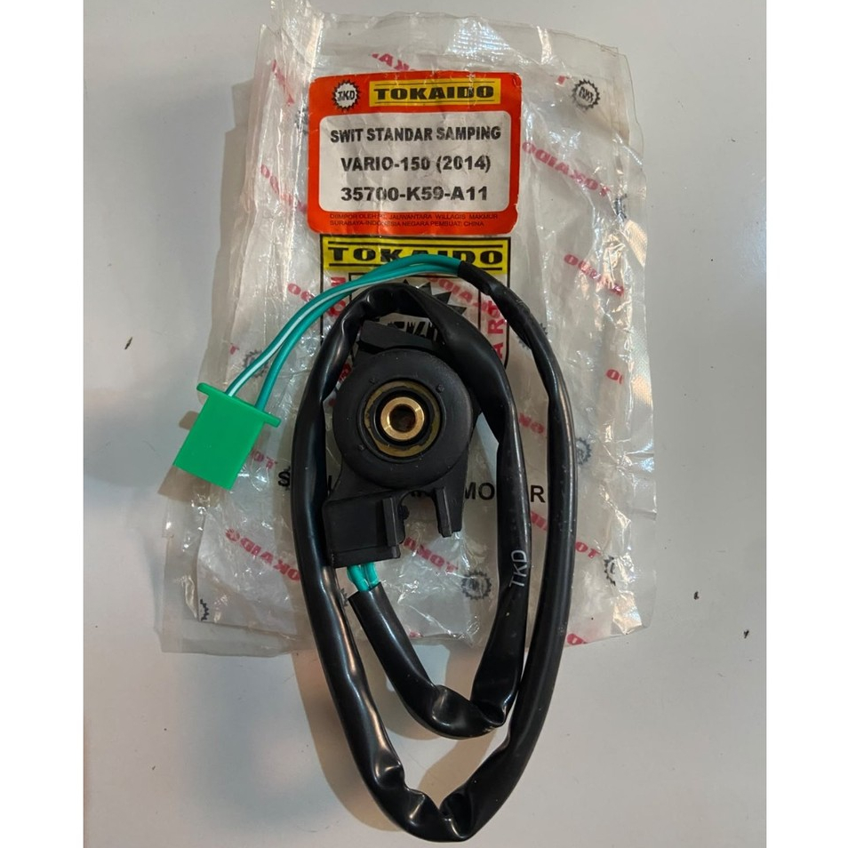 Interruptor Do Sensor De Suporte Lateral Tokaido Vario 150 Antigo Novo K59 K59J 125 Led K60 K60R