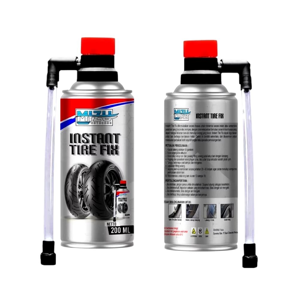 MIZU ITF 200 INSTANT TIRE FIX 200ML Fluido Para Pneus À Prova De Vazamentos , Preço Por Peça