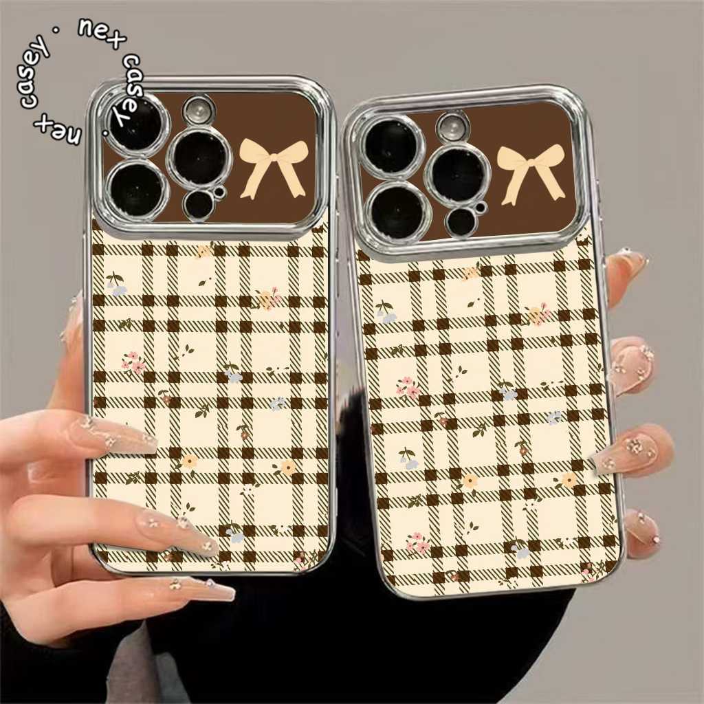 Laço TARTAN De Cromo Para SAMSUNG A04E A05 A05S A06 A07 A12 A13 A14 A15 A16 A17 A23 A24 A26 A32 A35 A36 A37 A54 A55 A56 