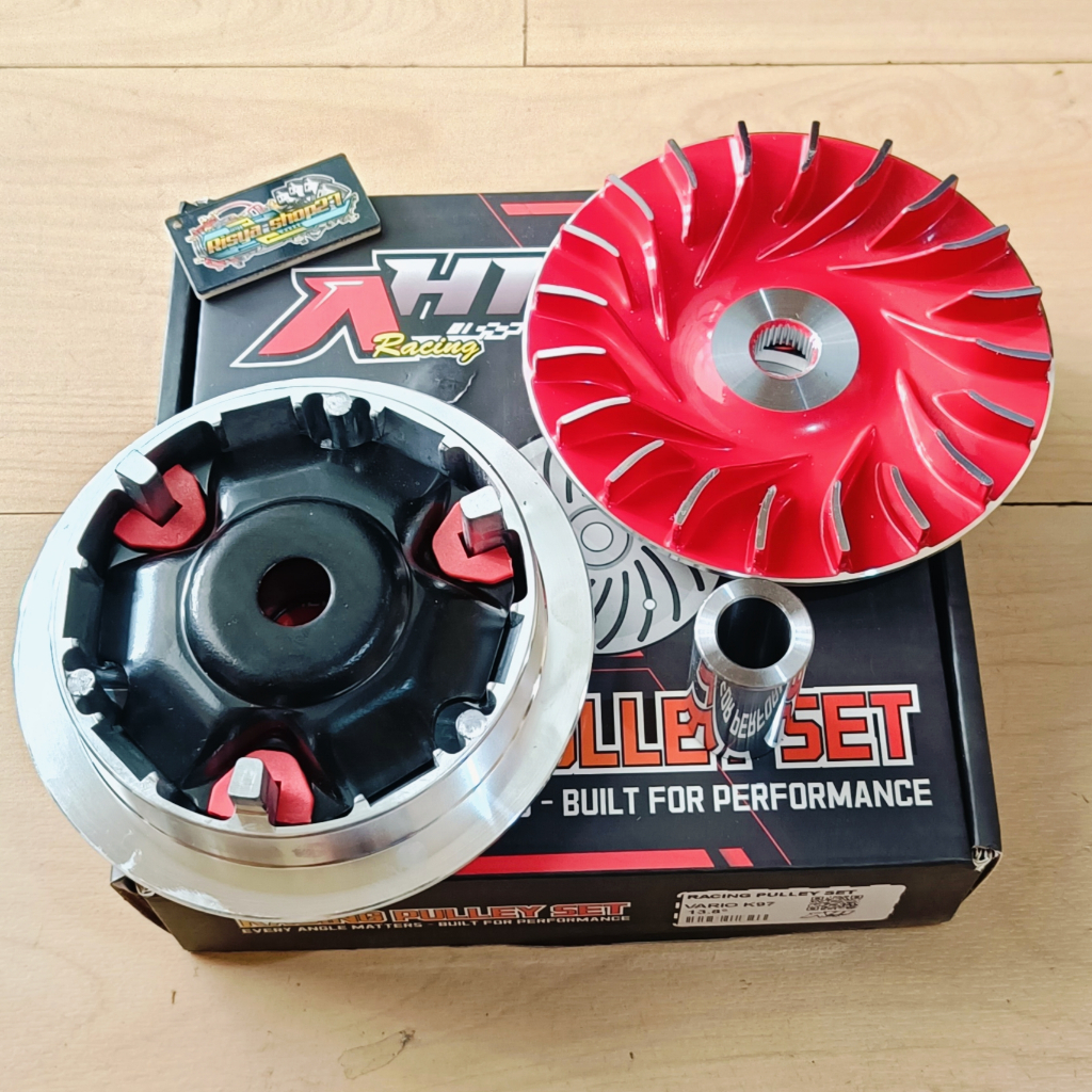 Conjunto De Corrida Pully Ah1 13.8 Graus Vario 125 150 160 Pcx Adv Stylo 160