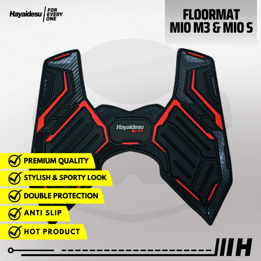 Hayaidesu Yamaha Mio M3/S Tapete Motor-Qualidade Premium
