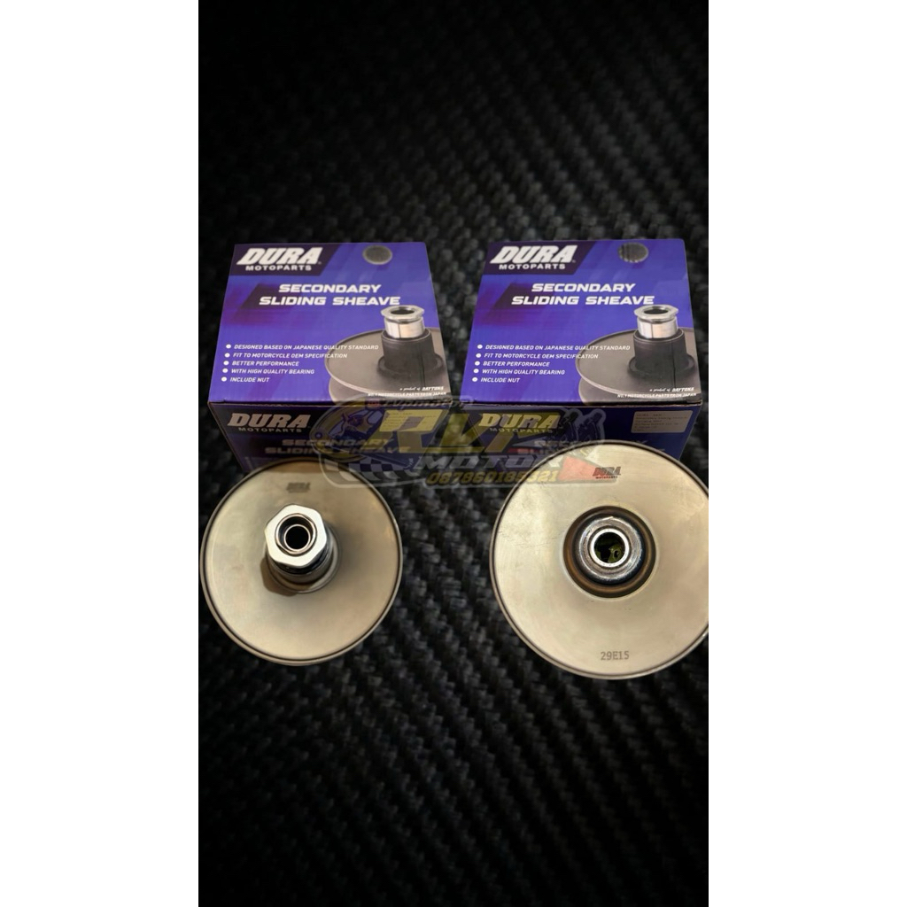 Polia Deslizante Secundária Dura Traseira Nmax Aerox Pcx 160 Adv 160 Vario 125/150 Beat Esp K44
