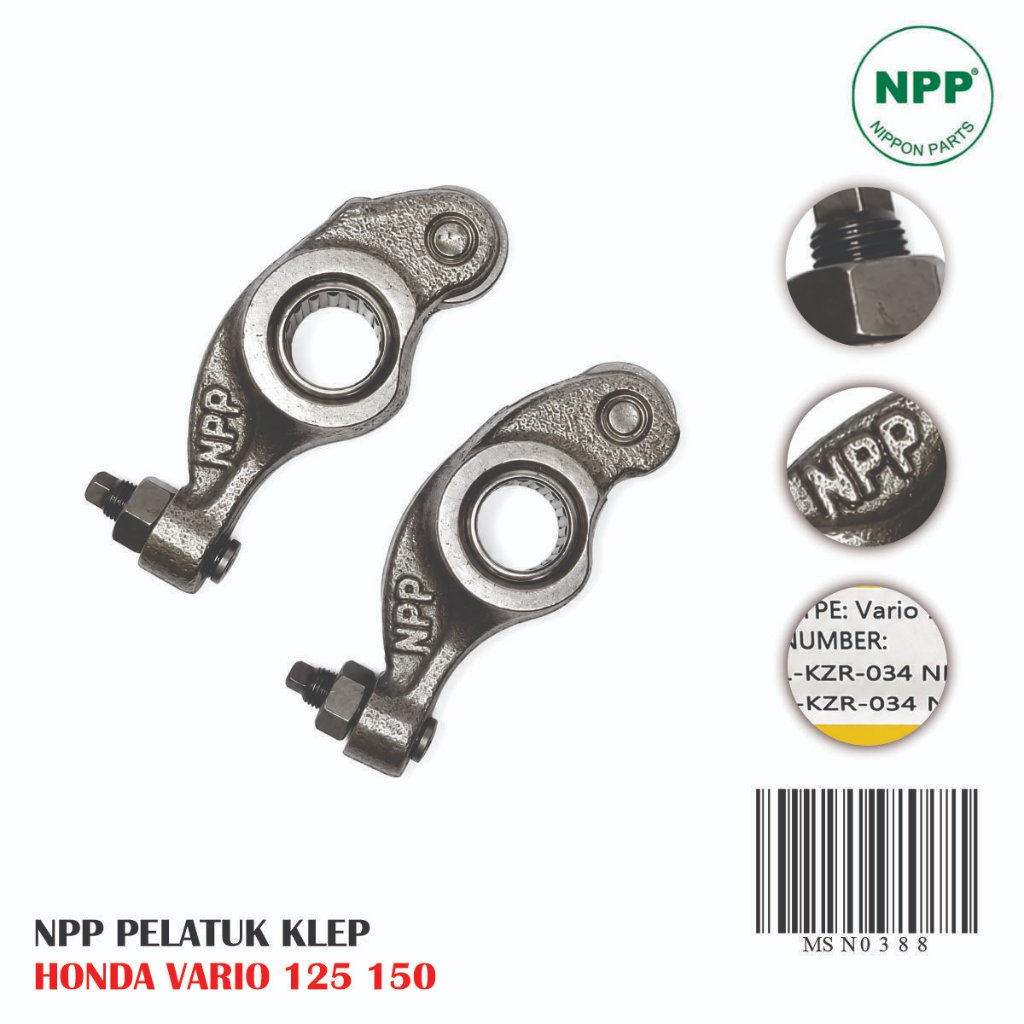 Placa De Válvula NPP Honda Vario Techno 125 150 Gatilho De Balancim KZR