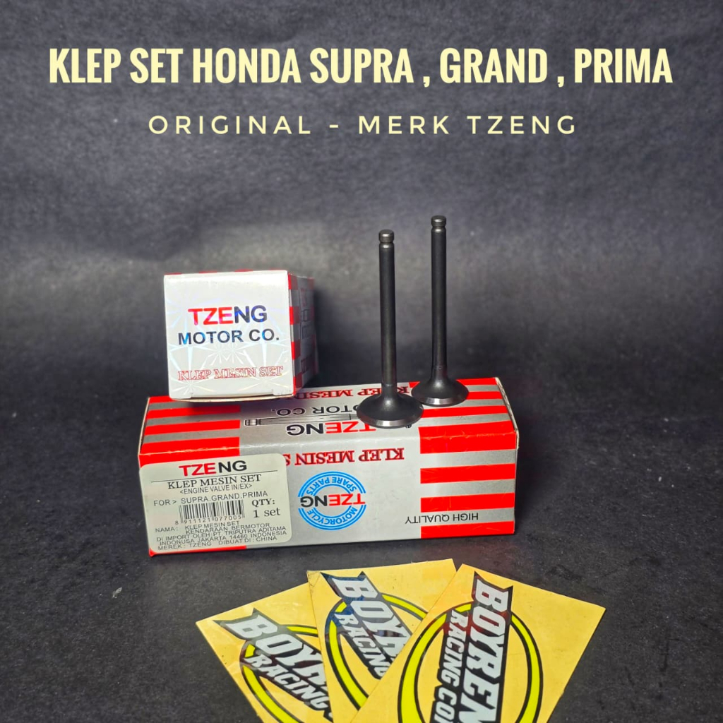 Válvula Em Conjunto De EX KLEPSET De Guarda-Chuva HONDA SUPRA X GRAND PRIMA TZENG-BOYRENK RACING CONCEPT