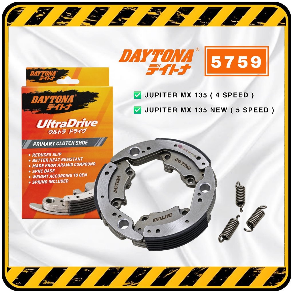 DAYTONA > Placa De Embreagem Dupla Racing Carbon & Kevlar Para Yamaha JUPITER MX 135 Antigo E Novo
