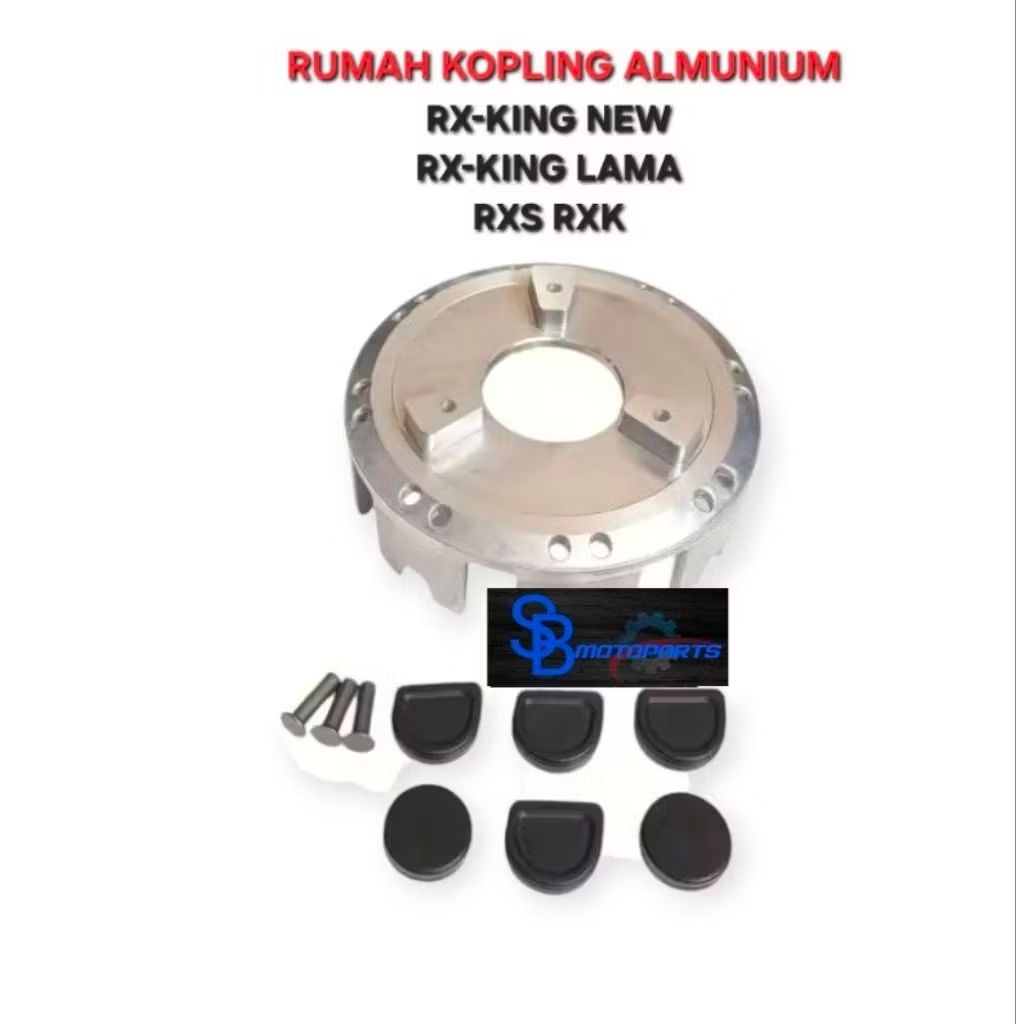 Carcaça De Embreagem De Alumínio Mais Borracha RX-KING Novo OLD RXK RXS Alta Qualidade