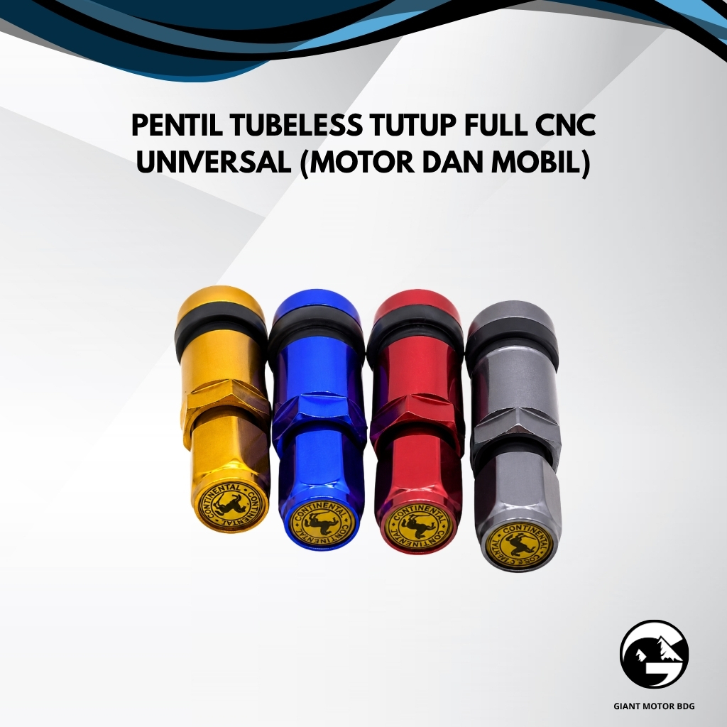 Válvula Annodize Full CNC Cat Tubeless-Todos Os Tipos De Motocicletas