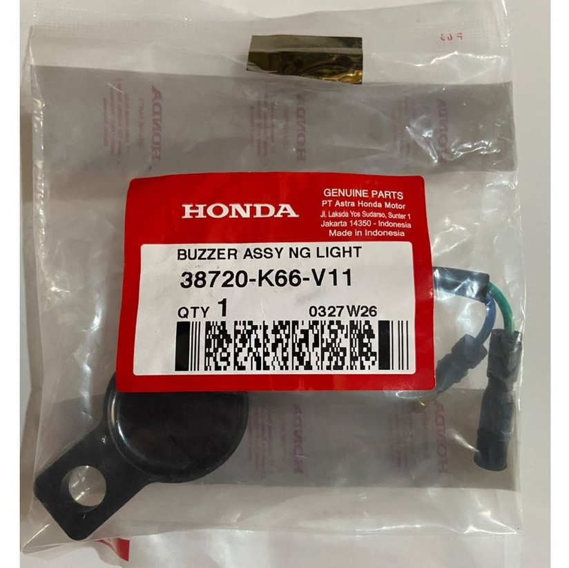 Campainha Assy Módulo Honda Alto-Falante De Alarme 38720 K66 V11 Vario 125 Esp K0R 150 K59J Colhery K93 Pcx 150 K97 Adv 