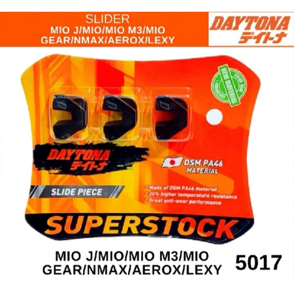 SLIDER DAYTONA YAMAHA MIO/MIOJ/XRIDE/NMAX/AEROX/LEXI