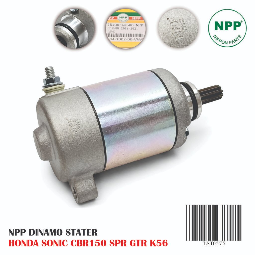NPP Dynamo Starter Honda Sonic CBR150 Supra GTR K56 Conjunto De Partida De Injeção Elétrica Motor Inferior
