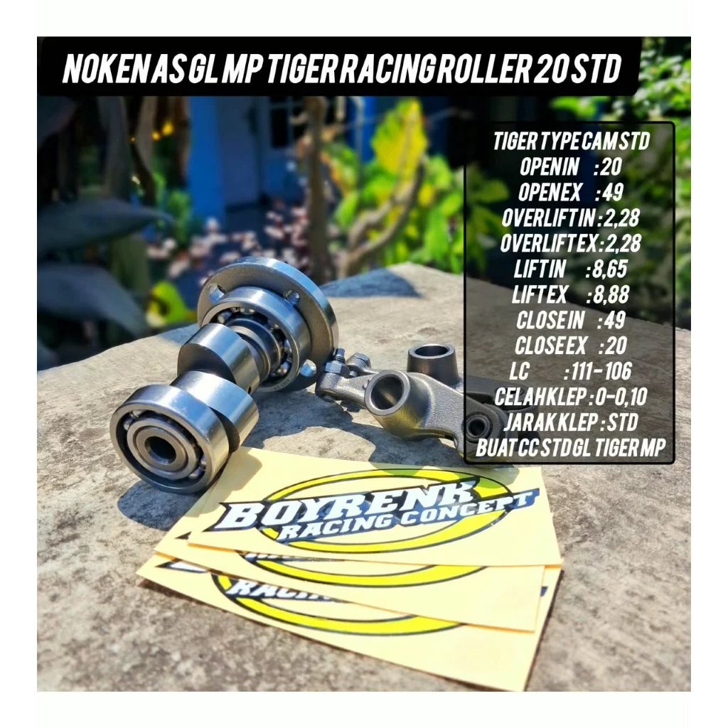NOKEN AS RACING TIGER GL MP ROLLER 20 Tipo STD-BOYRENK