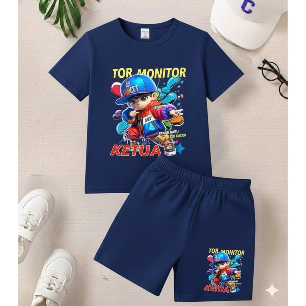 Ternos Para Pais Com MONITOR TOR Meninos De 1 A 8 Anos/Infantis/Roupas