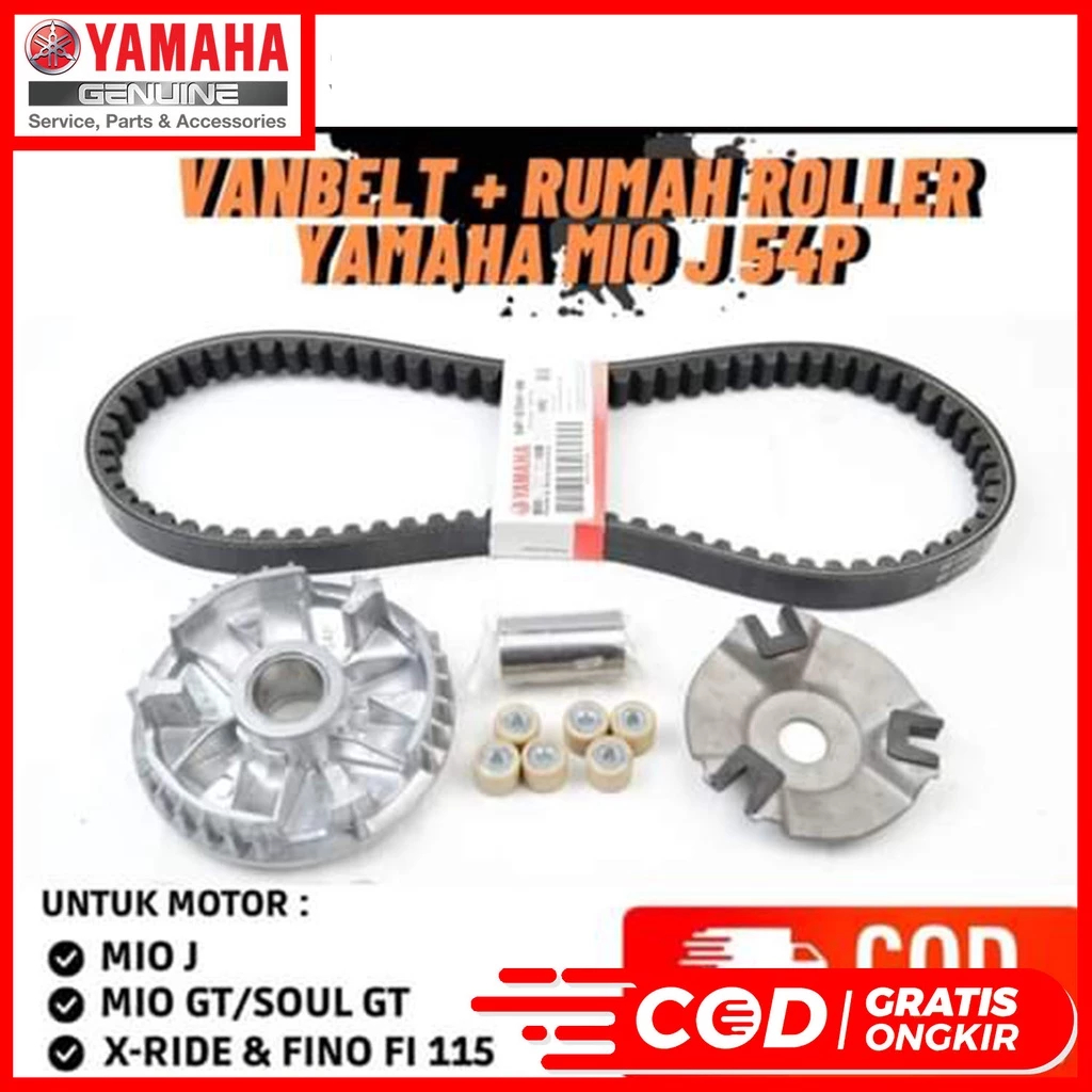 Caixa De Rolo De Pacote CVT E VANBELT MIO J , GT , X RIDE & SOUL FINO FI F1 54P