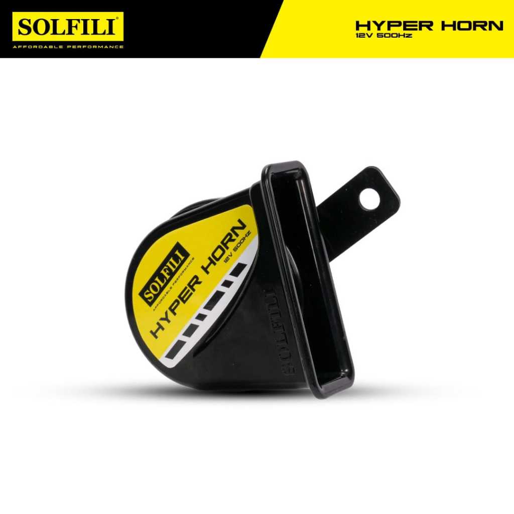 SOLFILI HYPER HORN 12V Chifre De Caracol UNIVERSAL