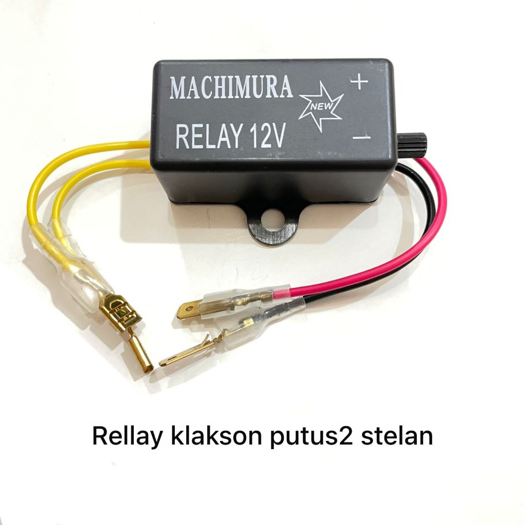 Relé Universal De Buzina Para Motocicleta E Carro 12v