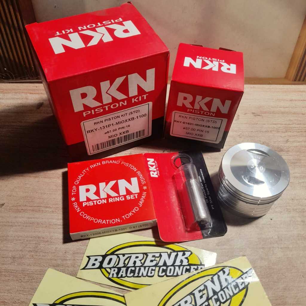 KIT De Pistão Conjunto SEHER MIO XXB OverSIZE 57 57.5 58 58.5 59mm PIN 15 RKN-BOYRENK