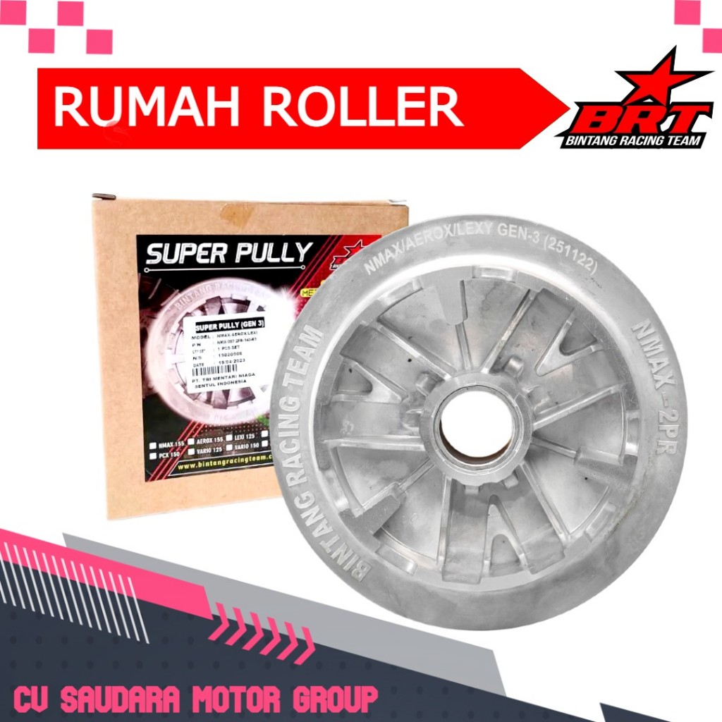 Alojamento Do Rolo NMAX/AEROX 155/LEXI (SUPER Polia) (GEN 3) BRT