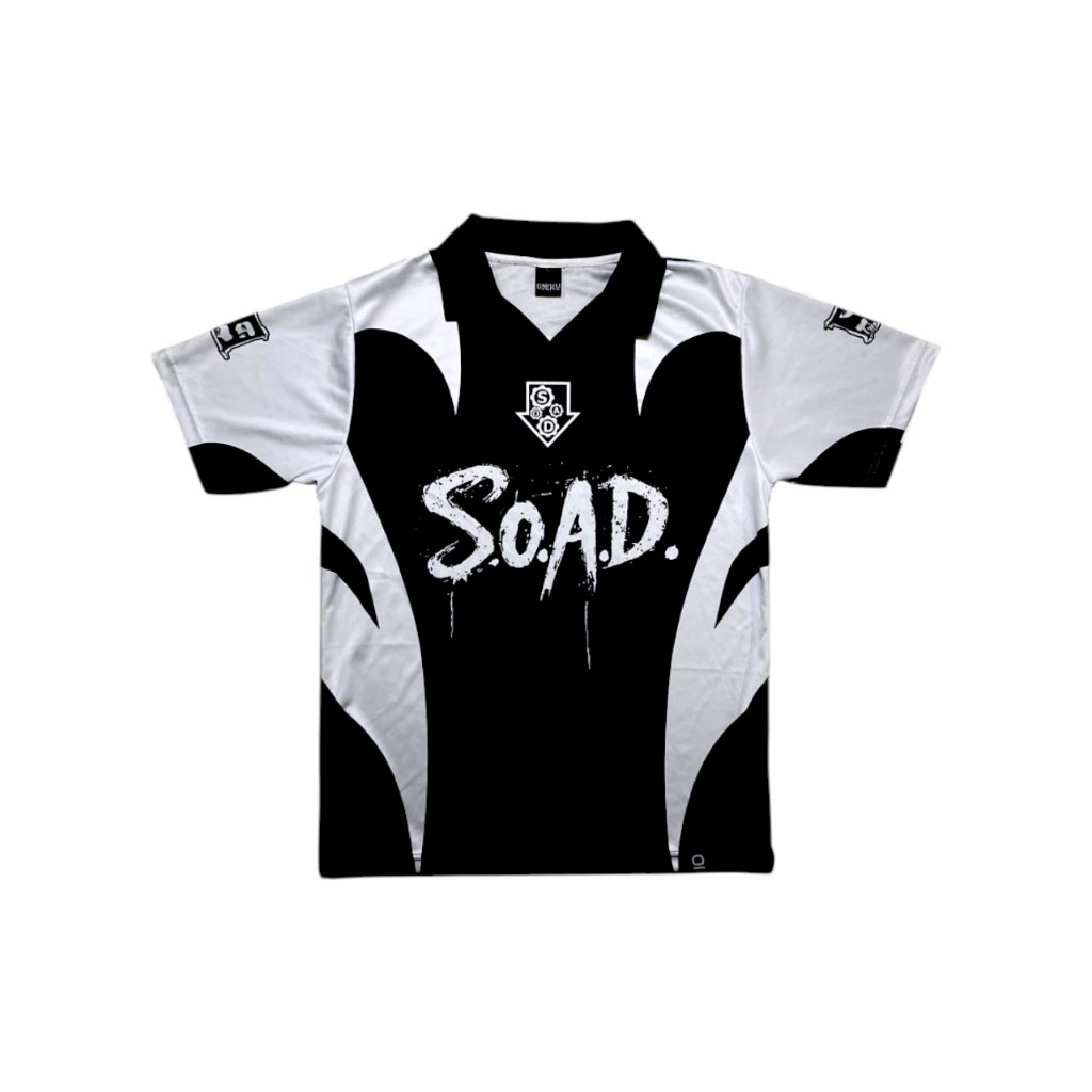 ONIKU Oficial/JERSEY STREETWEAR BLOCKECORE JERSEYCASUAL REGULAR RETRO VINTAGE Unissex BAND SOAD Novo
